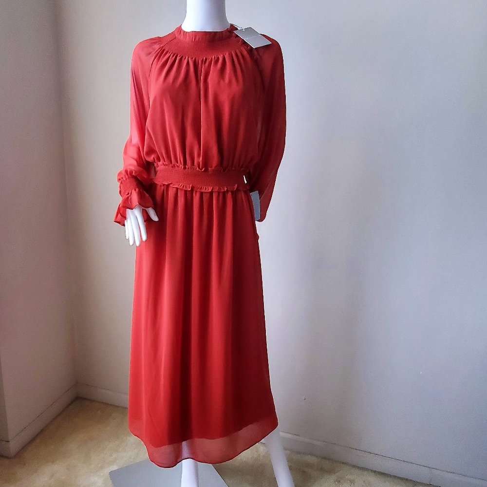 NWT | CHELSEA 28 | Long Sleeve Midi Dress | Size XL
